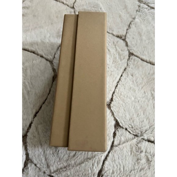 Burberry Case Cardboard Storage Box Beige 3" x 7" x 2" - Picture 7 of 8